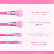 Barbie Collection Makeup Brushes Set (8 Pcs)