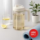 Large Capacity Plastic Bottel With Handle 1000ML Miniso
