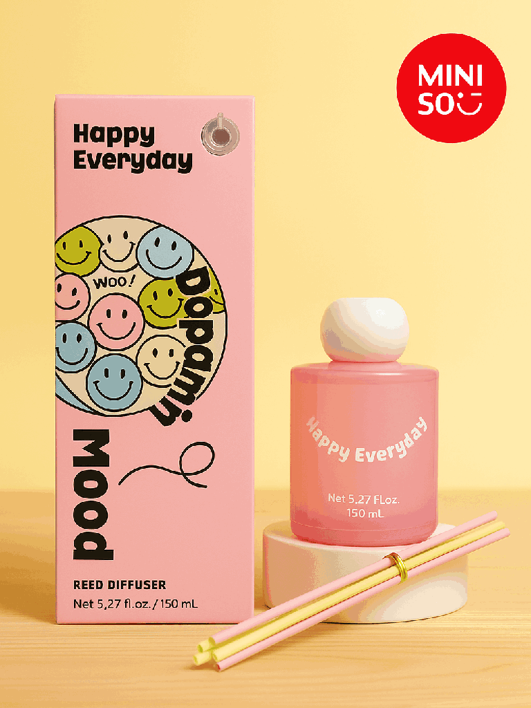 Miniso Dopamine Mood Reed Diffuser 150ML (Happy Everyday)