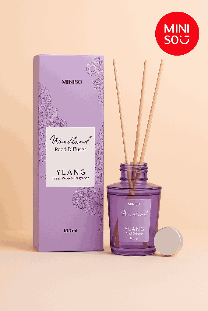 Miniso Woodland Reed Diffuser 100ML(Ylang)