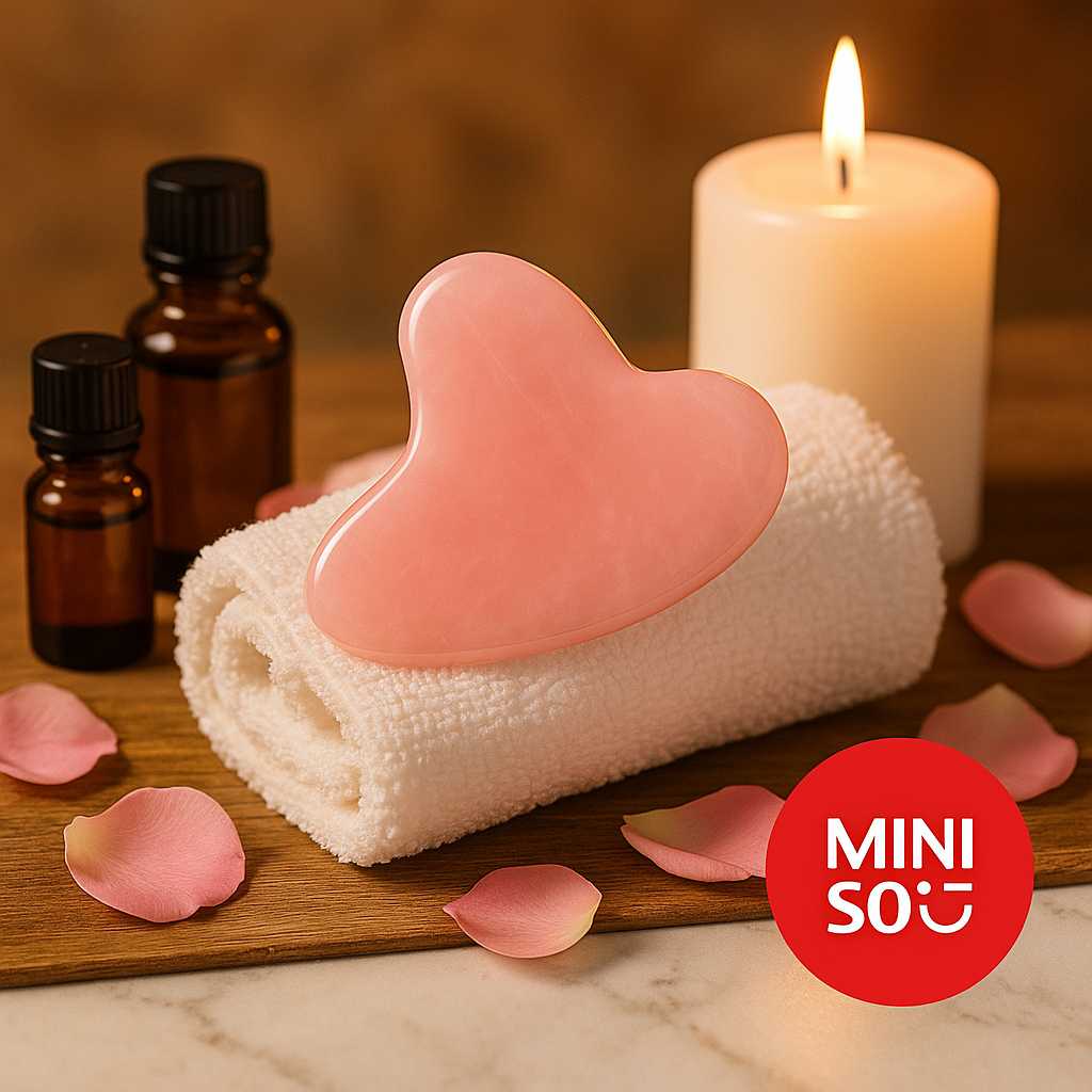 Pink Scraping Massage Tool (Heart Shape)