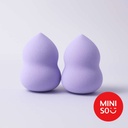 Miniso Colorful Series Makeup Sponges (Light Purple 2 Pcs) Miniso
