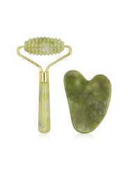 Jade Massge Set (Roller & Scraping Plate)