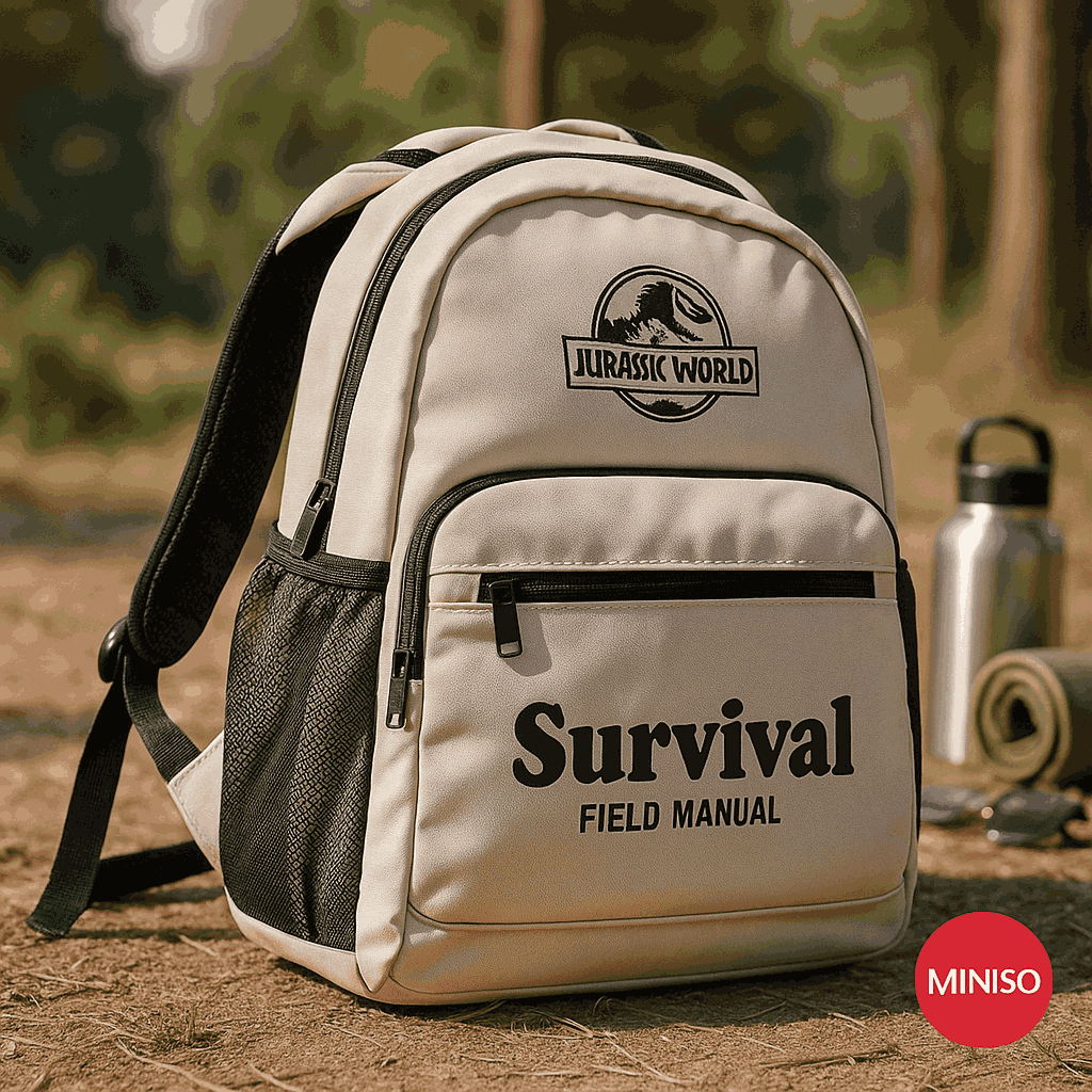 Jurassic World Sports Backpack 31L(Beige)