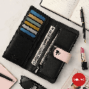 Barbie Collection Women's Long Wallet (Black)