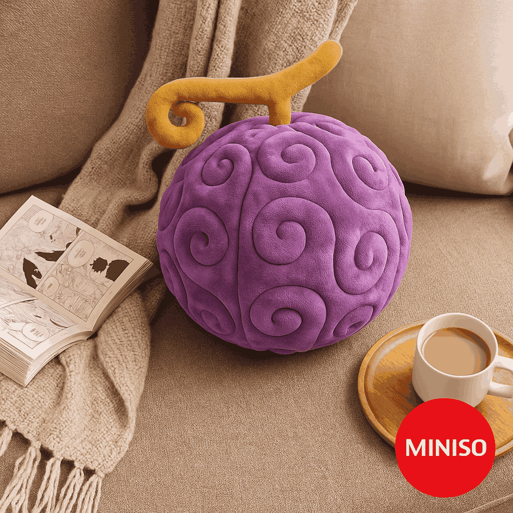 One Piece Classic Collection Devil Fruit Pillow(Gomu Gomu)