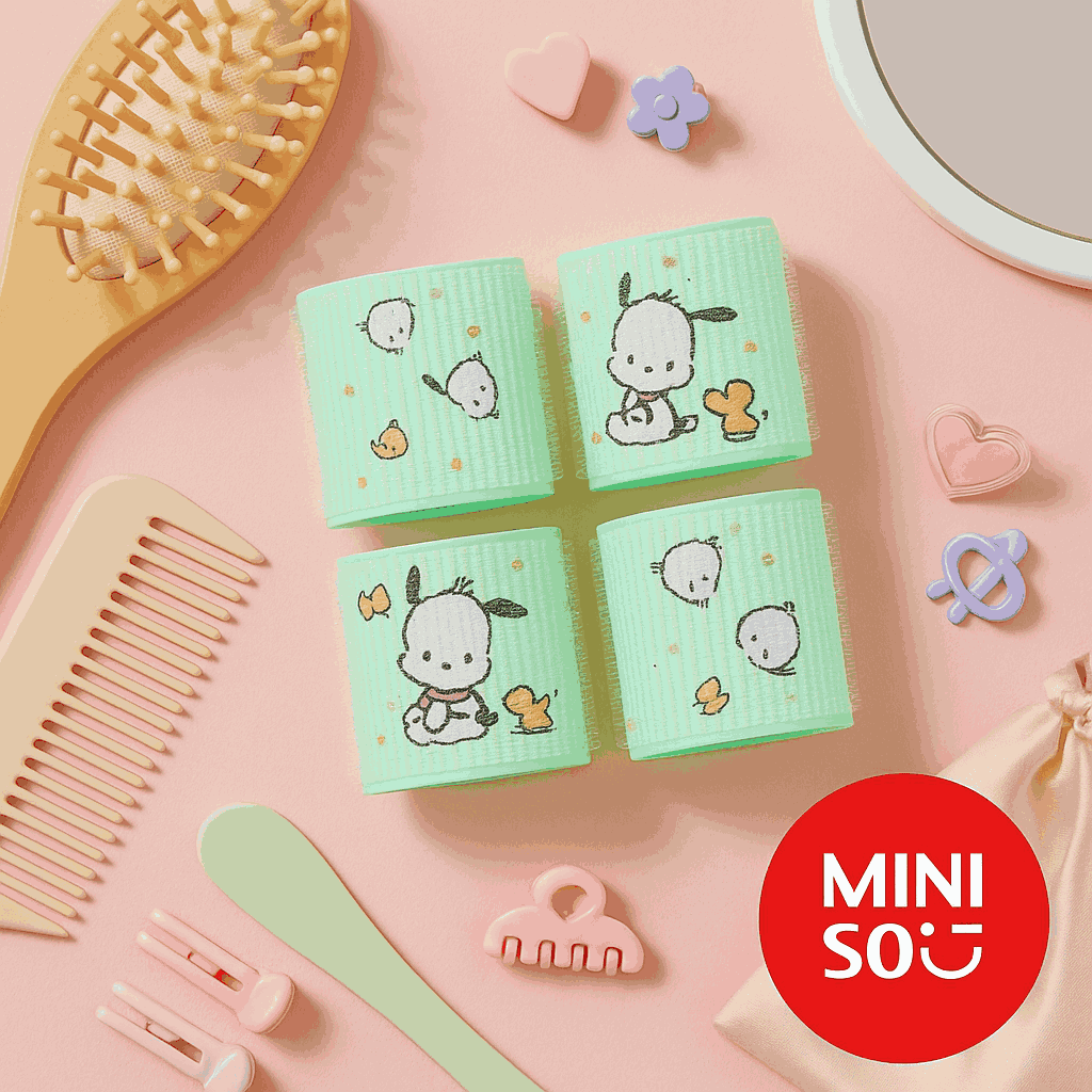 Styling Roller Sanrio Characters Hair Rollers (4pcs)