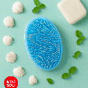 Massaging Shower Scrubber(Blue)