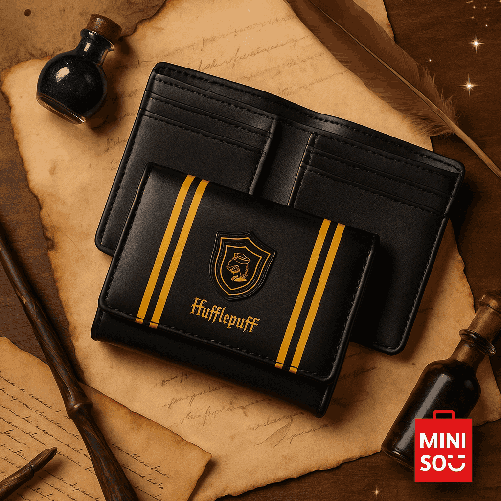 Harry Potter Women's Trifold Wallet(Black)