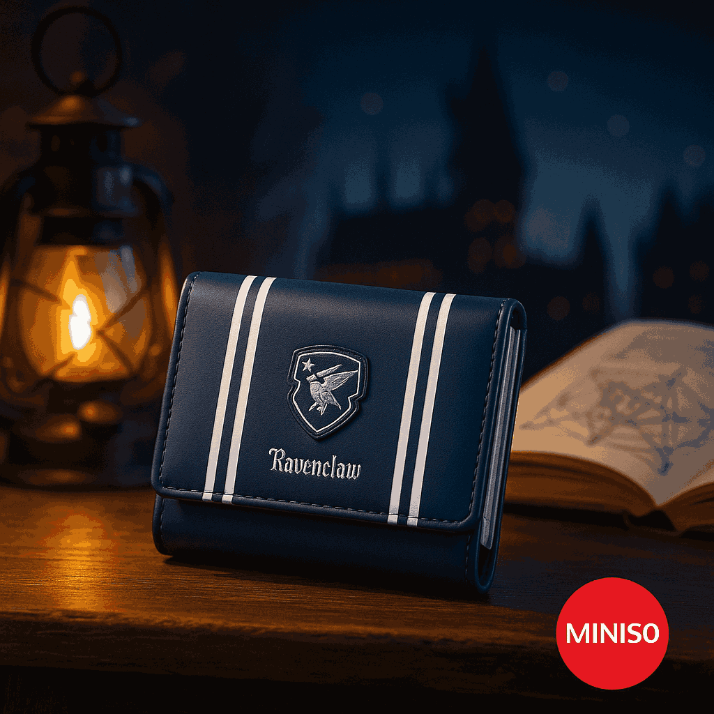 Harry Potter Women's Trifold Wallet(Blue)