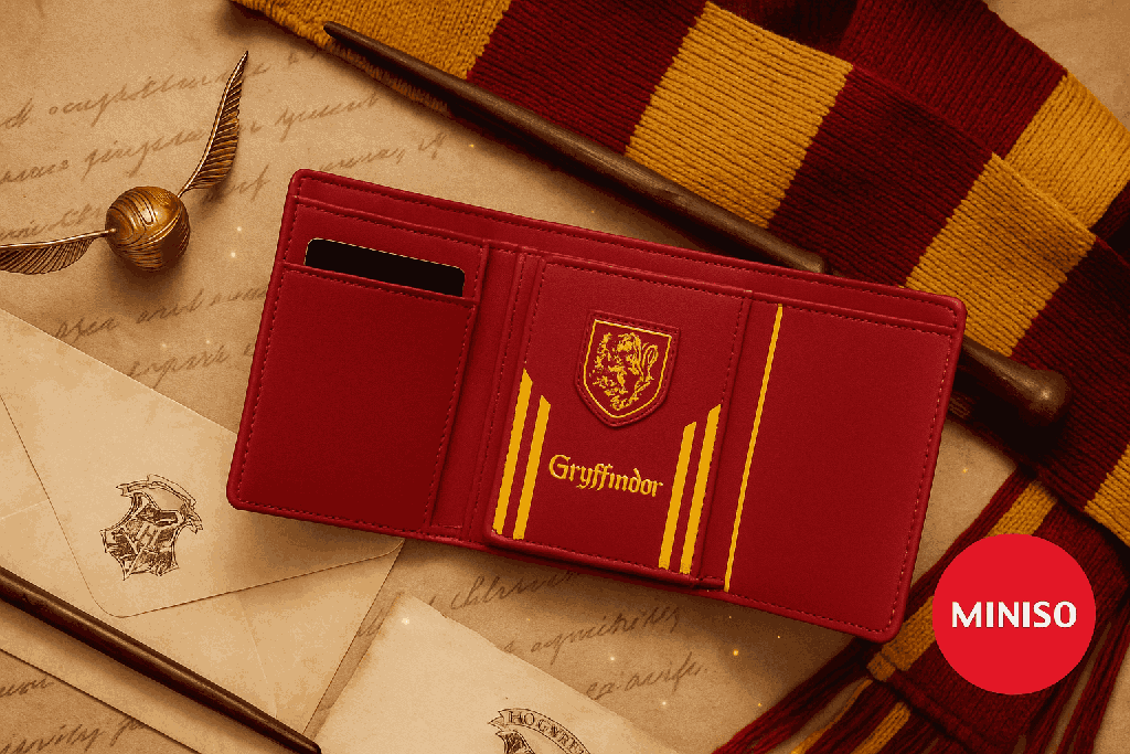 Harry Potter Women's Trifold Wallet(Red)