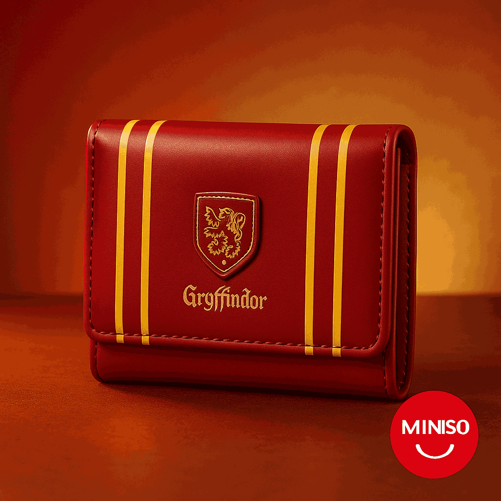 Harry Potter Women's Trifold Wallet(Red)