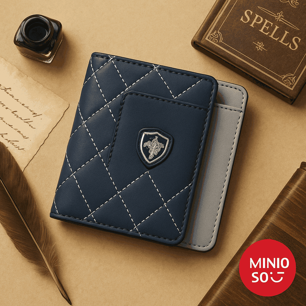 Harry Potter Women's Bifold Wallet(Blue)