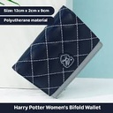 Harry Potter Women's Bifold Wallet(Blue)