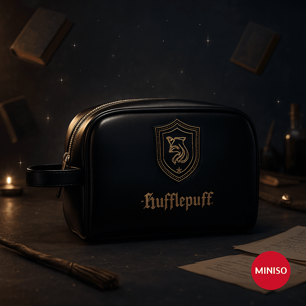 Harry Potter Rectangle Makeup Bag (Black)