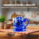 Harry Potter Ceramic Mug & Saucer Set (450ML)(Blue)