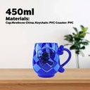 Harry Potter Ceramic Mug & Saucer Set (450ML)(Blue)