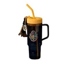 Harry Potter Plastic Tumbler With Straw(1250ML)(Black)