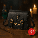 Harry Potter Preppy Style Crossbody Bag (Black)