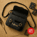 Harry Potter Preppy Style Crossbody Bag (Black)