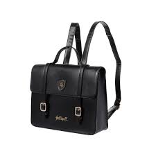 Harry Potter Preppy Style Backpack Bag (Black)