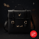 Harry Potter Preppy Style Backpack Bag (Black)