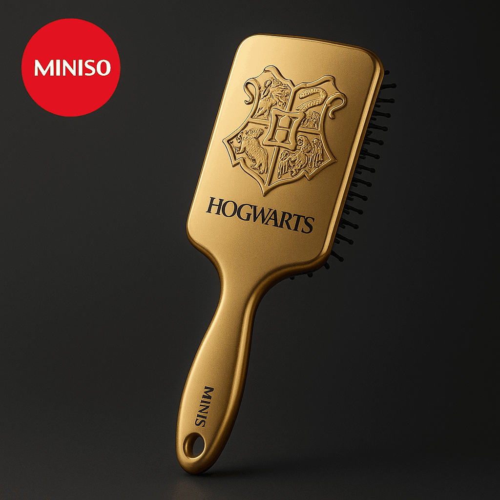 Harry Potter Metal Paddle Brush