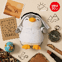 Miniso City Pen Explores The World Series Penguin Plush Toy 25CM (Middle East)