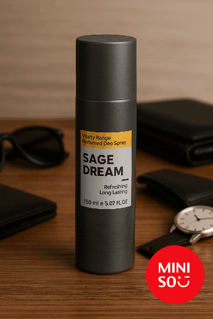 Miniso Vitality Range Perfumed Deo Spray(Sage Dream)