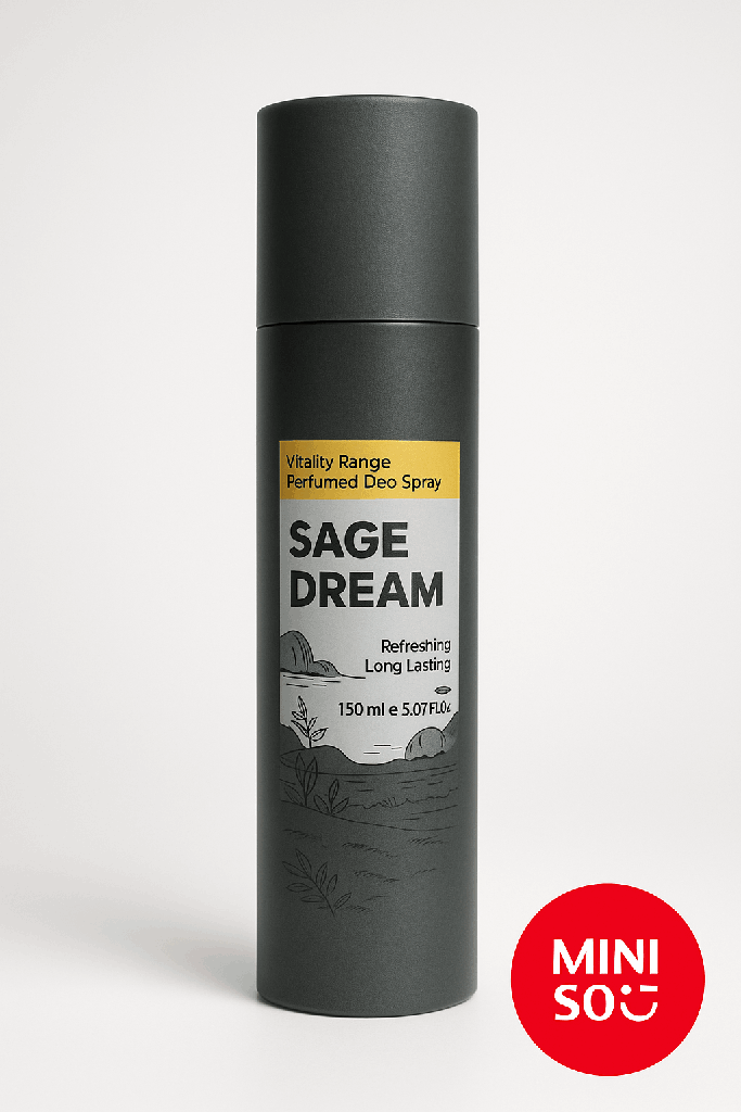 Miniso Vitality Range Perfumed Deo Spray(Sage Dream)