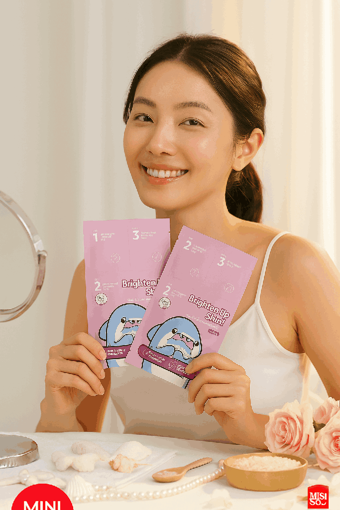 Miniso Skin Renrwal Facial Mask(Pearl)Pack Of Too
