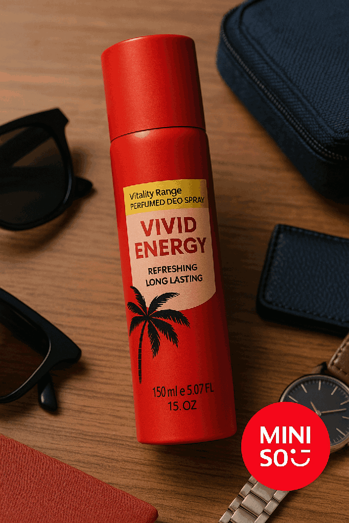 Miniso Vitality Range Perfumed Deo Spray(Vivid Energy)