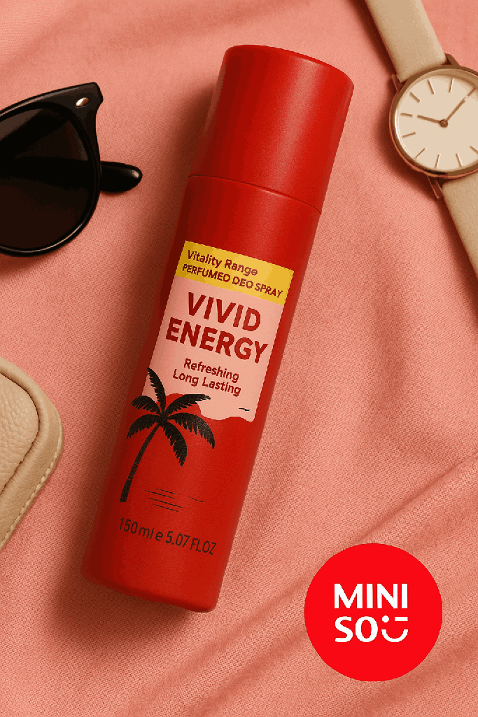 Miniso Vitality Range Perfumed Deo Spray(Vivid Energy)
