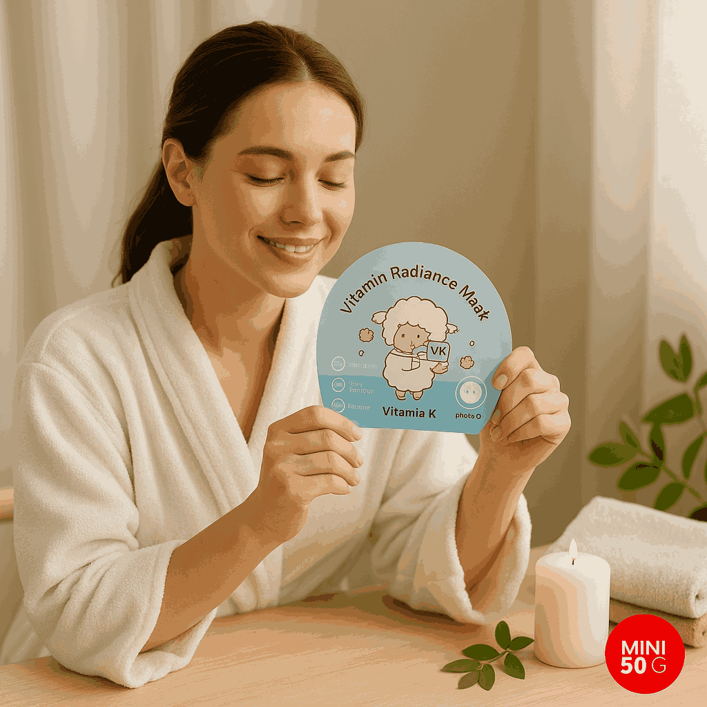 Miniso Vitamin Radiance Mask (Vitamin K)Pack Of 2