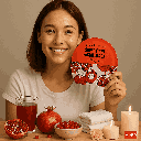 Miniso Vitamin Radiance Mask (Pomegranate)Pack Of 2