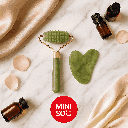 Jade Massge Set (Roller & Scraping Plate)