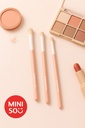 Peach Pink Series Eyeshadow Brushes Set (3 Pieces)