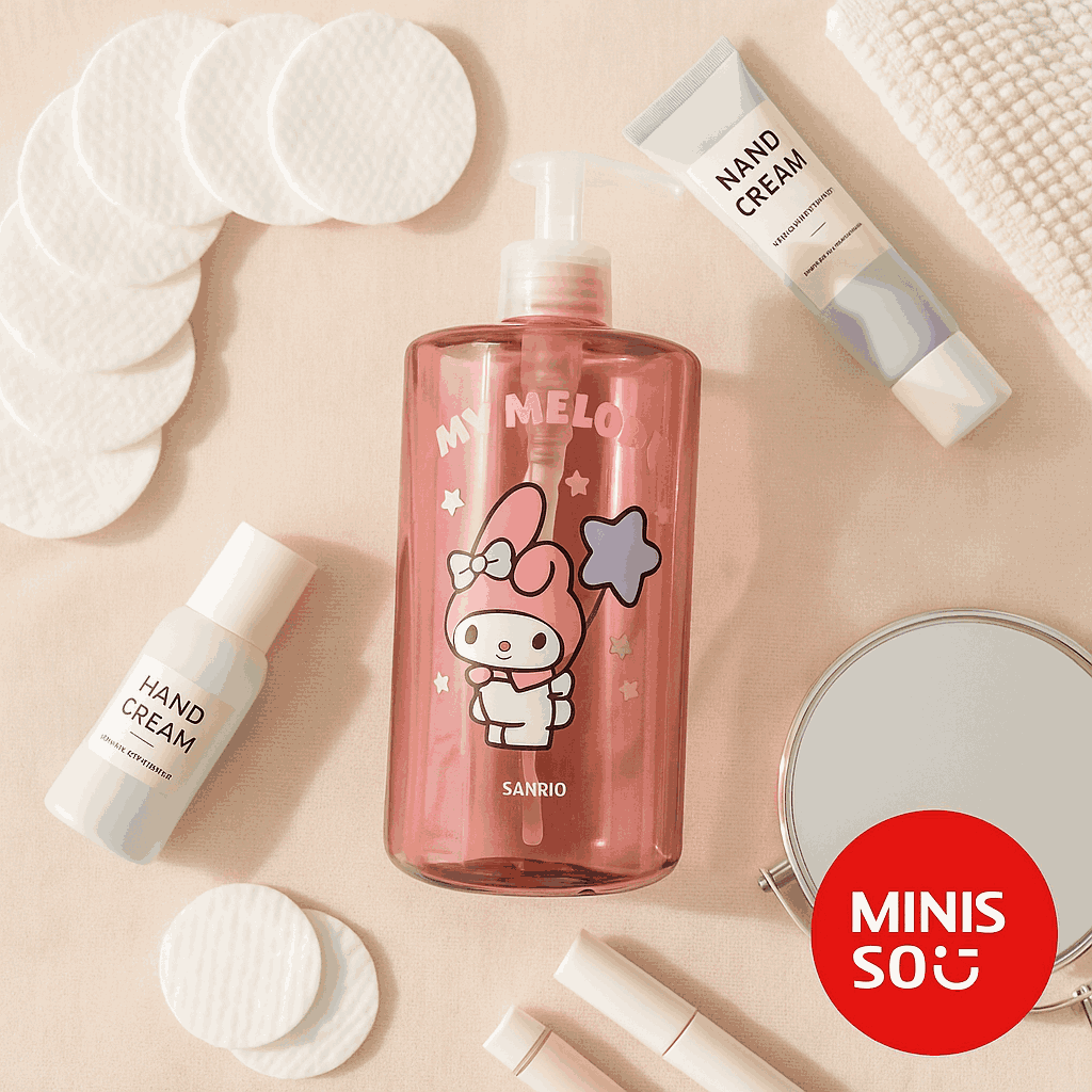 Sanrio Characters Amusement Park Lotion Bottle 300ML