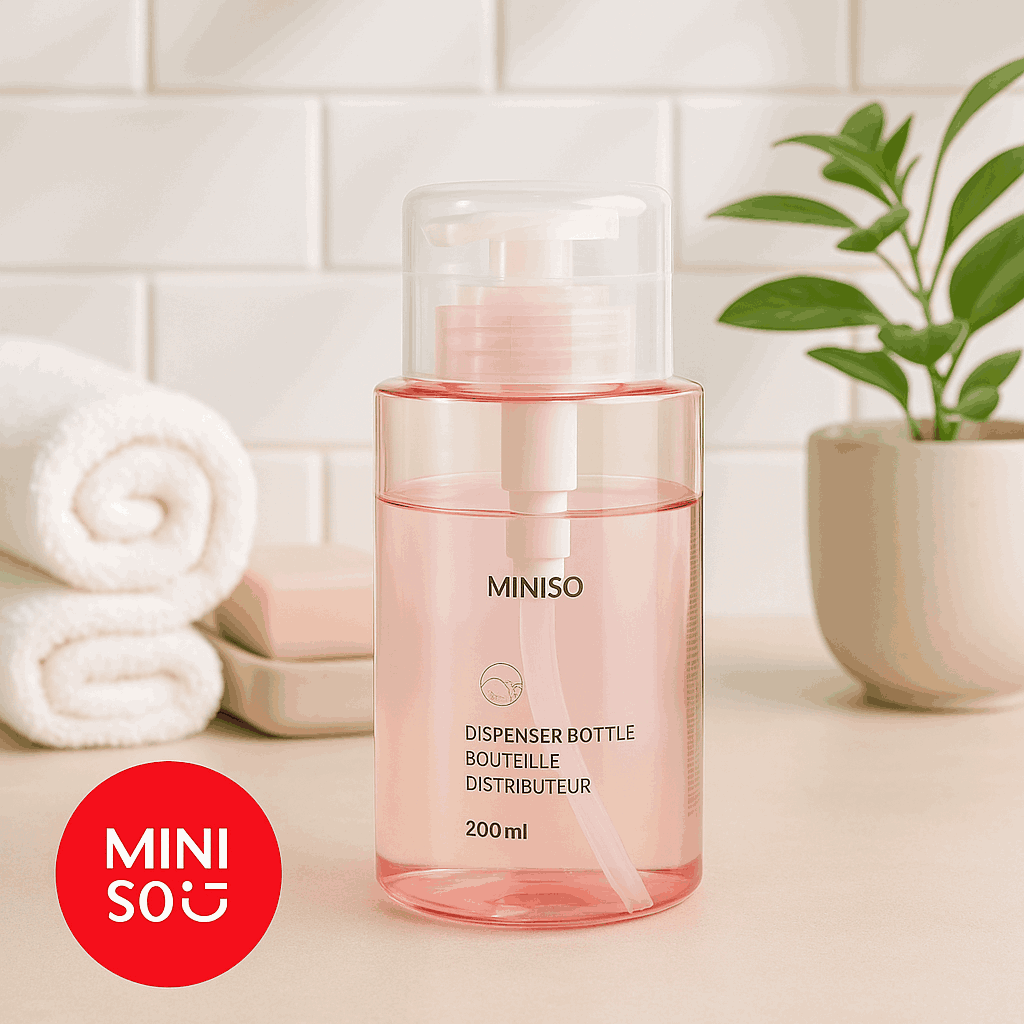 Large Capacity Push Down Pump Down Dispenser Bottle 200ML