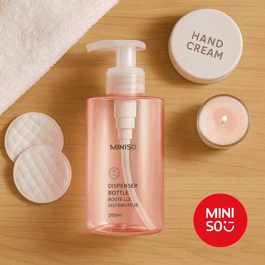 Large Capacity Push Down Pump Down Dispenser Bottle 200ML