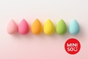 Miniso Colorful Series Makeup Sponges Set(6 Pieces) Miniso