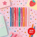 Miniso Glitter Pen (10 Pieces)Miniso