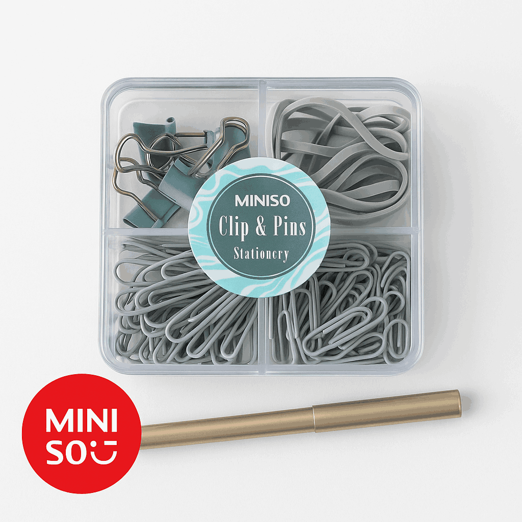 Office Supplies Set (Gray)