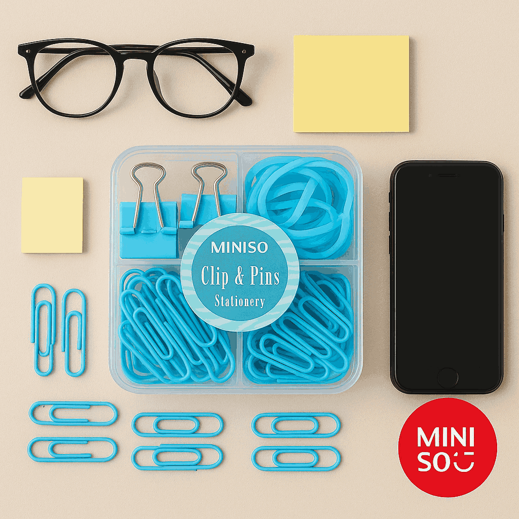 Office Supplies Set (Blue)