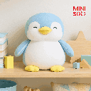 MINISO Plushies Soft Toy Penguin Plush Toy, Soft Toys for Girls & Boy 28 CM (Blue)