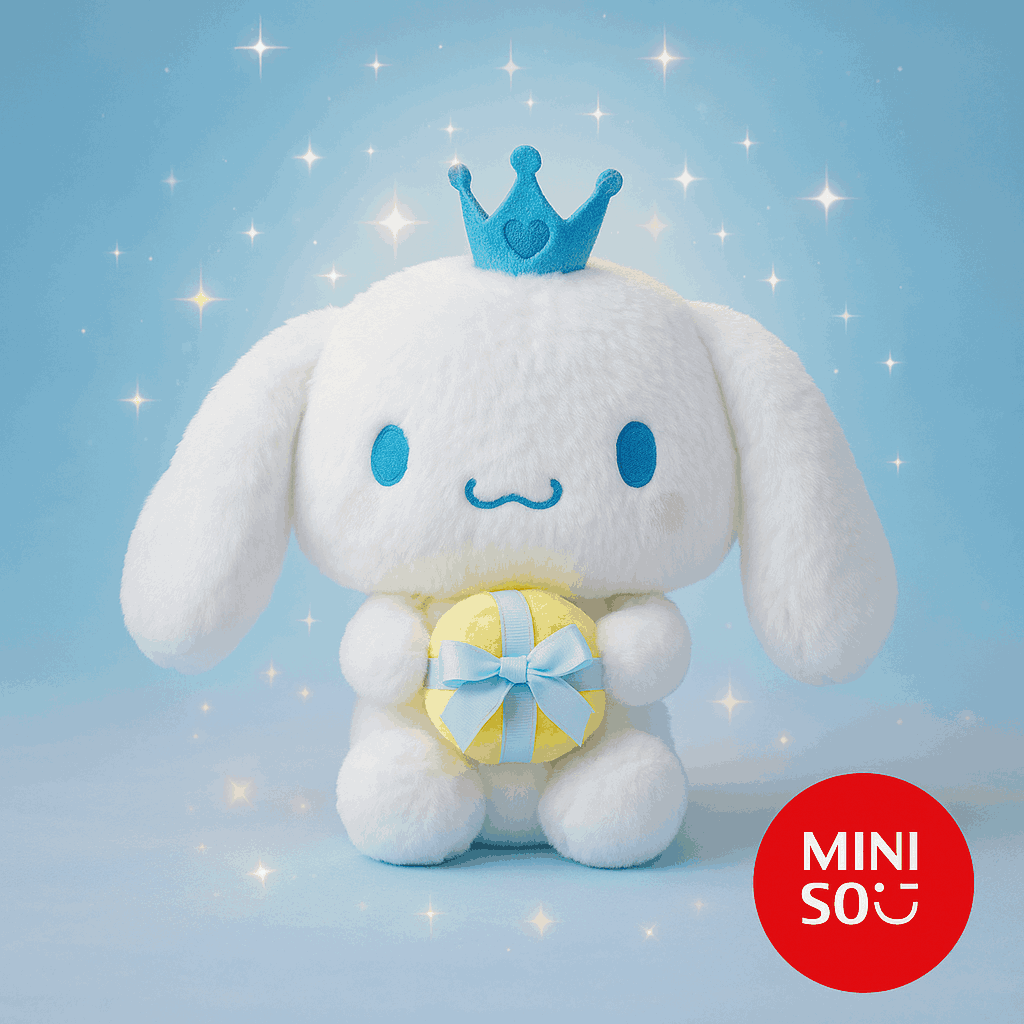 Cinnamoroll Crown Series Plush Toy 25 CM