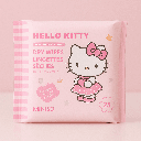 Hello Kitty Pearl Grain Texture Dry Wipes (25 Wipes)