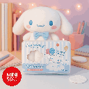 Cinnamoroll Pure Cotton Cloud Print Cotton Pads 150 Count (In Box)