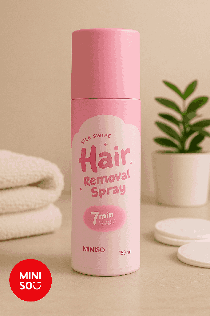 Miniso Silk Swipe Hair Removal Spray