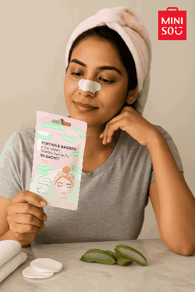Portable Bagged Nose Strips(Aloe Vera)
